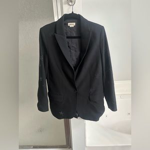 Black zadig & Voltaire blazer